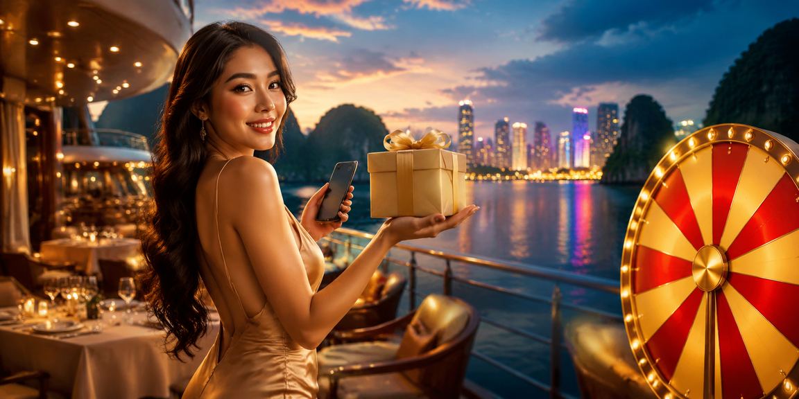 Khung cảnh Hạ Long minh họa giải trí có kiểm soát và cân bằng
